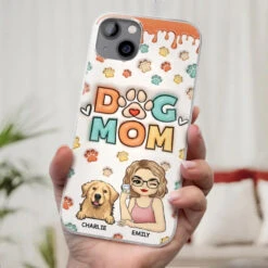 The Road To My Heart Is Filled With Paw Prints - Dog & Cat Personalized Custom 3D Inflated Effect Printed Clear Phone Case - Gift For Pet Owners, Pet Lovers -Pawfect House Sale 677cd00d8a420