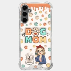 The Road To My Heart Is Filled With Paw Prints - Dog & Cat Personalized Custom 3D Inflated Effect Printed Clear Phone Case - Gift For Pet Owners, Pet Lovers -Pawfect House Sale 677cd098f3362