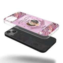 Custom Photo I Will Always Carry Mom With Me - Memorial Personalized Custom Clear Phone Case - Sympathy Gift For Family Members -Pawfect House Sale 677cd3a24d3bc