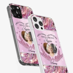 Custom Photo I Will Always Carry Mom With Me - Memorial Personalized Custom Clear Phone Case - Sympathy Gift For Family Members -Pawfect House Sale 677cd3a75d7d1