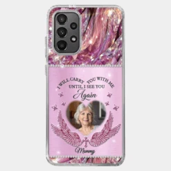 Custom Photo I Will Always Carry Mom With Me - Memorial Personalized Custom Clear Phone Case - Sympathy Gift For Family Members -Pawfect House Sale 677cd3f6ceb62 c9465ac8 88a3 42ee bc95 3644c8cb029b