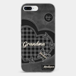 Grandma’s Love Is A Hug That Never Ends - Family Personalized Custom Clear Phone Case - Gift For Mom, Grandma -Pawfect House Sale 677e45b9cebe2 1c815e9a c925 412f babb 6248216dba3a