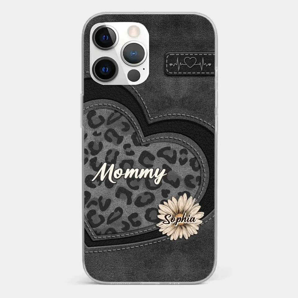 You Are My Forever Flower, Mom - Family Personalized Custom Clear Phone Case - Gift For Mom, Grandma 16 You Are My Forever Flower, Mom - Family Personalized Custom Clear Phone Case - Gift For Mom, Grandma - Image 16