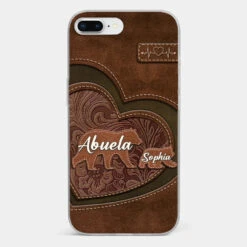 Every Hug From Grandma Felt Like Coming Home - Family Personalized Custom Clear Phone Case - Gift For Mom, Grandma -Pawfect House Sale 677e4a263ca94 65c273b9 f85c 412f a825 3c63ecb14d9c