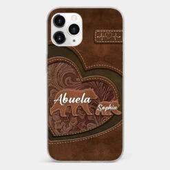 Every Hug From Grandma Felt Like Coming Home - Family Personalized Custom Clear Phone Case - Gift For Mom, Grandma -Pawfect House Sale 677e4a2c365d4 ac5f4405 29d9 416c b942 4d1200f84070