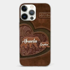 Every Hug From Grandma Felt Like Coming Home - Family Personalized Custom Clear Phone Case - Gift For Mom, Grandma -Pawfect House Sale 677e4a3ad0ffd 2db11bec 6d12 47fb b6e6 422177063a0b