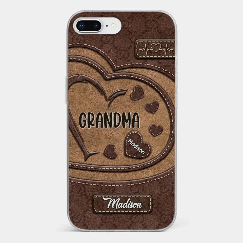 Rooted In Love, Growing Together - Family Personalized Custom Clear Phone Case - Gift For Mom, Grandma 3 Rooted In Love, Growing Together - Family Personalized Custom Clear Phone Case - Gift For Mom, Grandma - Image 3