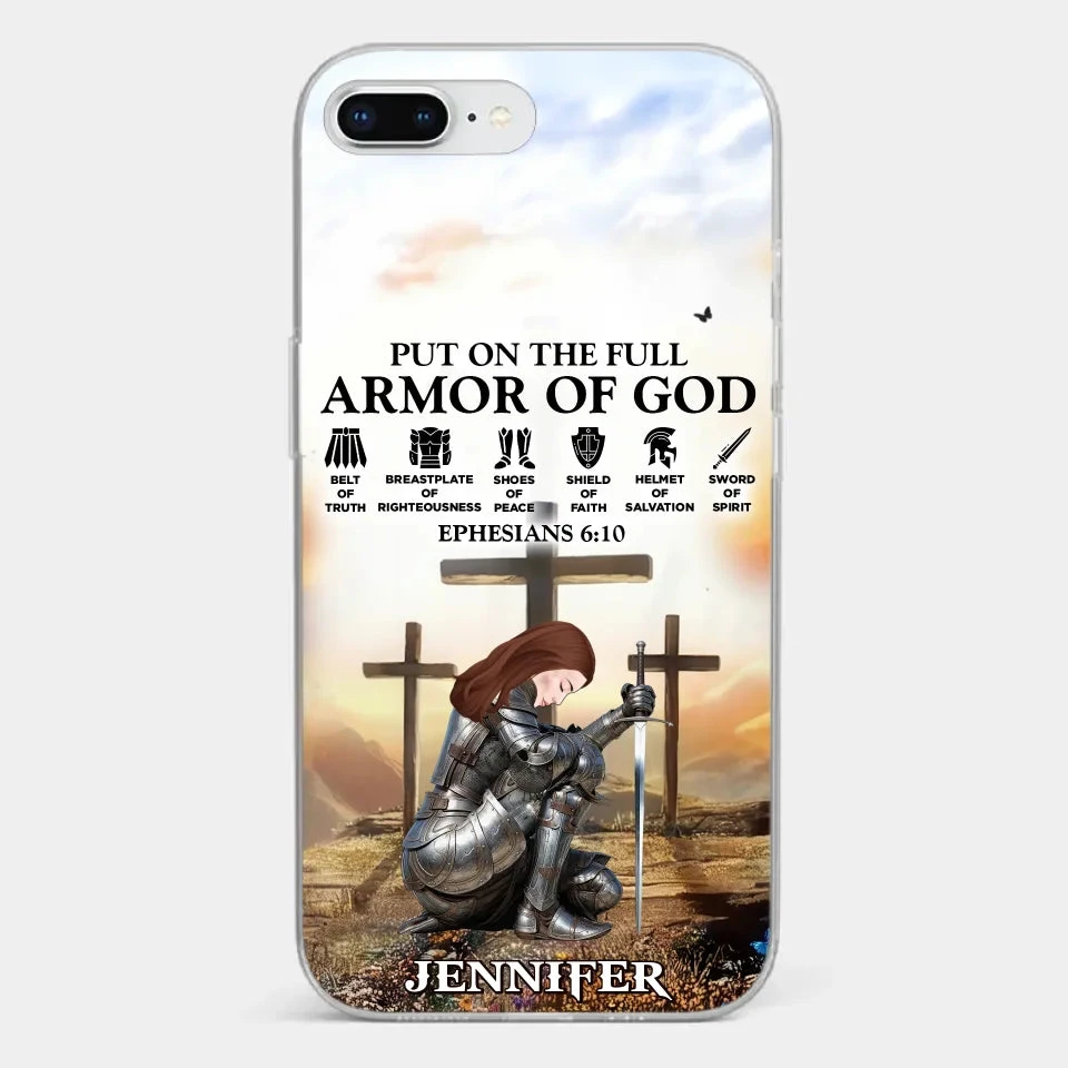 Ephesians 6 10 - Family Personalized Custom Clear Phone Case - Gift For Yourself, Best Friends, Siblings, Family Members 4 Ephesians 6 10 - Family Personalized Custom Clear Phone Case - Gift For Yourself, Best Friends, Siblings, Family Members - Image 4