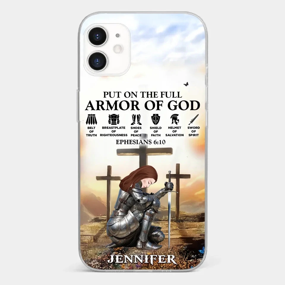 Ephesians 6 10 - Family Personalized Custom Clear Phone Case - Gift For Yourself, Best Friends, Siblings, Family Members 6 Ephesians 6 10 - Family Personalized Custom Clear Phone Case - Gift For Yourself, Best Friends, Siblings, Family Members - Image 6