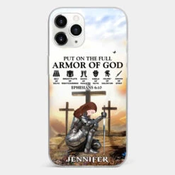 Ephesians 6 10 - Family Personalized Custom Clear Phone Case - Gift For Yourself, Best Friends, Siblings, Family Members 26 Ephesians 6 10 - Family Personalized Custom Clear Phone Case - Gift For Yourself, Best Friends, Siblings, Family Members -Pawfect House Sale 677f987baeed3 85024f06 8a3a 4bb9 99da ab8e1d0545b8