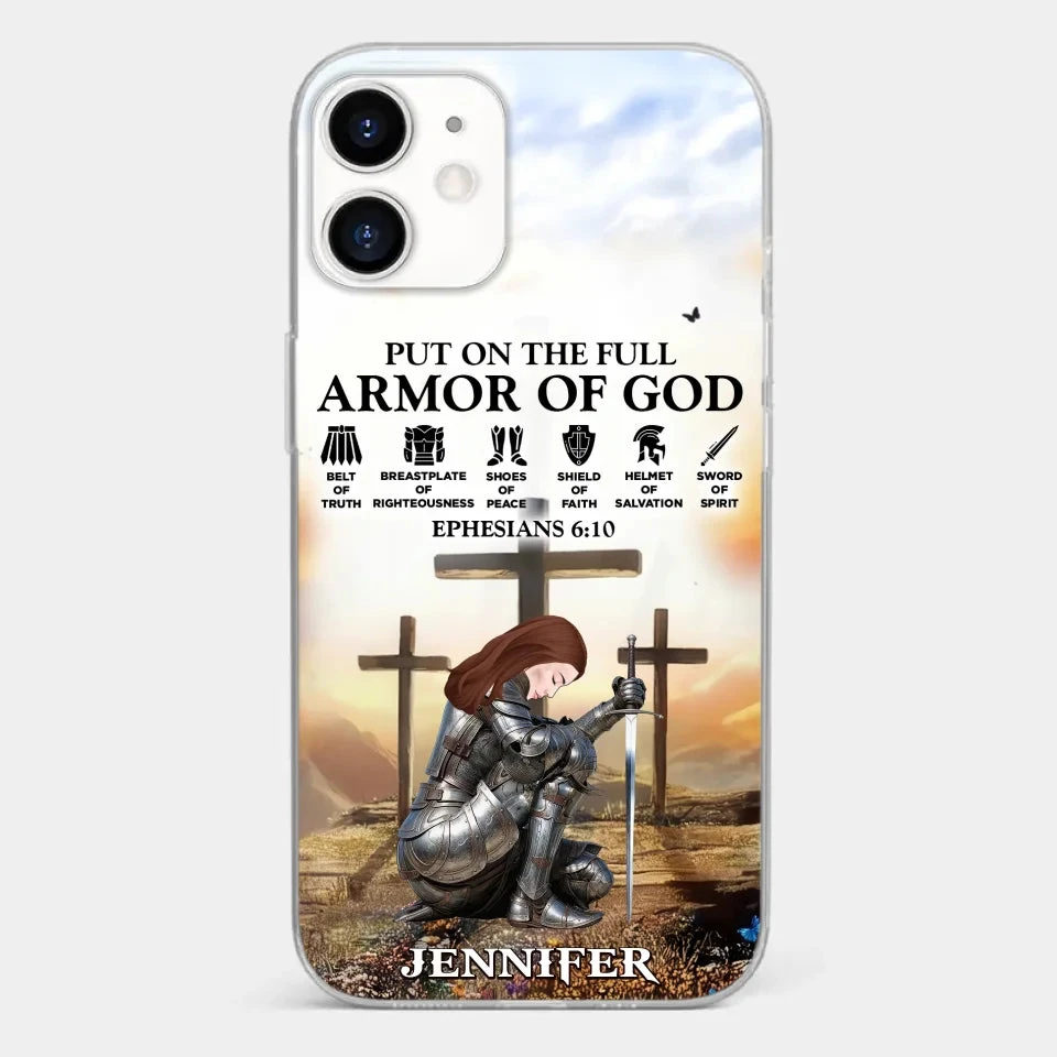 Ephesians 6 10 - Family Personalized Custom Clear Phone Case - Gift For Yourself, Best Friends, Siblings, Family Members 9 Ephesians 6 10 - Family Personalized Custom Clear Phone Case - Gift For Yourself, Best Friends, Siblings, Family Members - Image 9