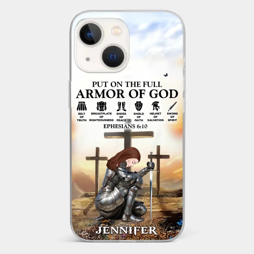 Ephesians 6 10 - Family Personalized Custom Clear Phone Case - Gift For Yourself, Best Friends, Siblings, Family Members 18 Ephesians 6 10 - Family Personalized Custom Clear Phone Case - Gift For Yourself, Best Friends, Siblings, Family Members - Image 18