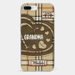 Her Love Is A Legacy That Never Fades - Family Personalized Custom Clear Phone Case - Gift For Mom, Grandma -Pawfect House Sale 677f9f70a5e86 ca4c3e5e 8817 4946 ad1d 9f3a5eafa9ff