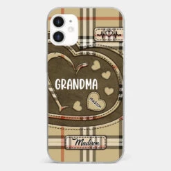 Her Love Is A Legacy That Never Fades - Family Personalized Custom Clear Phone Case - Gift For Mom, Grandma -Pawfect House Sale 677f9f73d0ca5 a67e3a84 24bb 43c2 9ea5 1fc3912ec73a