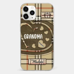 Her Love Is A Legacy That Never Fades - Family Personalized Custom Clear Phone Case - Gift For Mom, Grandma -Pawfect House Sale 677f9f75a22aa 00d96330 d4ed 4367 839c 1d76578c4bbe