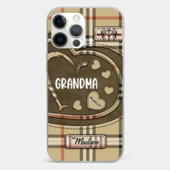 Her Love Is A Legacy That Never Fades - Family Personalized Custom Clear Phone Case - Gift For Mom, Grandma -Pawfect House Sale 677f9f7984af3 7411694f 9a63 4842 a9d0 191626bc2286