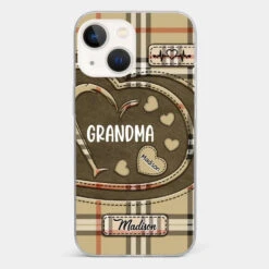 Her Love Is A Legacy That Never Fades - Family Personalized Custom Clear Phone Case - Gift For Mom, Grandma -Pawfect House Sale 677f9f7b5499b fcb0677b df57 4506 928e 76cdb6291f1f