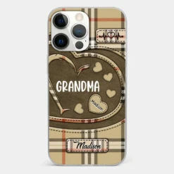 Her Love Is A Legacy That Never Fades - Family Personalized Custom Clear Phone Case - Gift For Mom, Grandma -Pawfect House Sale 677f9f80ddfc2 0f14a568 7528 448c ac1a e843a9865585