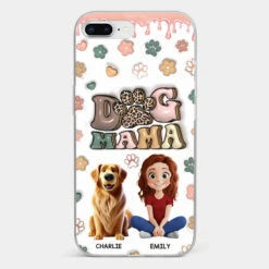Happiness Is A Warm Puppy - Dog Personalized Custom 3D Inflated Effect Printed Clear Phone Case - Gift For Pet Owners, Pet Lovers -Pawfect House Sale 6780ef19df70b ae914045 ea6d 4629 ba7a 549c37cae7f9