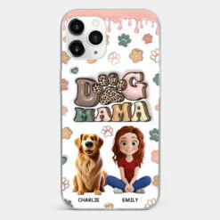 Happiness Is A Warm Puppy - Dog Personalized Custom 3D Inflated Effect Printed Clear Phone Case - Gift For Pet Owners, Pet Lovers -Pawfect House Sale 6780ef1c614d6 69f21310 939d 4588 8f70 39675ccbf68a