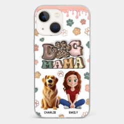 Happiness Is A Warm Puppy - Dog Personalized Custom 3D Inflated Effect Printed Clear Phone Case - Gift For Pet Owners, Pet Lovers -Pawfect House Sale 6780ef2859230 ead6d3cc 65a4 407d 91a0 593847ae76ba