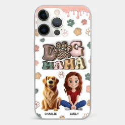 Happiness Is A Warm Puppy - Dog Personalized Custom 3D Inflated Effect Printed Clear Phone Case - Gift For Pet Owners, Pet Lovers -Pawfect House Sale 6780ef2bb201d e4fdeb7a a508 47b8 9198 3b4813791109