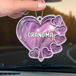 A Mother's Love Endures Through All - Family Personalized Custom Car Ornament - Acrylic Custom Shaped - Gift For Mom, Grandma 8 A Mother's Love Endures Through All - Family Personalized Custom Car Ornament - Acrylic Custom Shaped - Gift For Mom, Grandma -Pawfect House Sale 6781d2019e60a