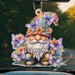 Forever My Inspiration - Family Personalized Custom Car Ornament - Acrylic Custom Shaped - Gift For Mom, Grandma