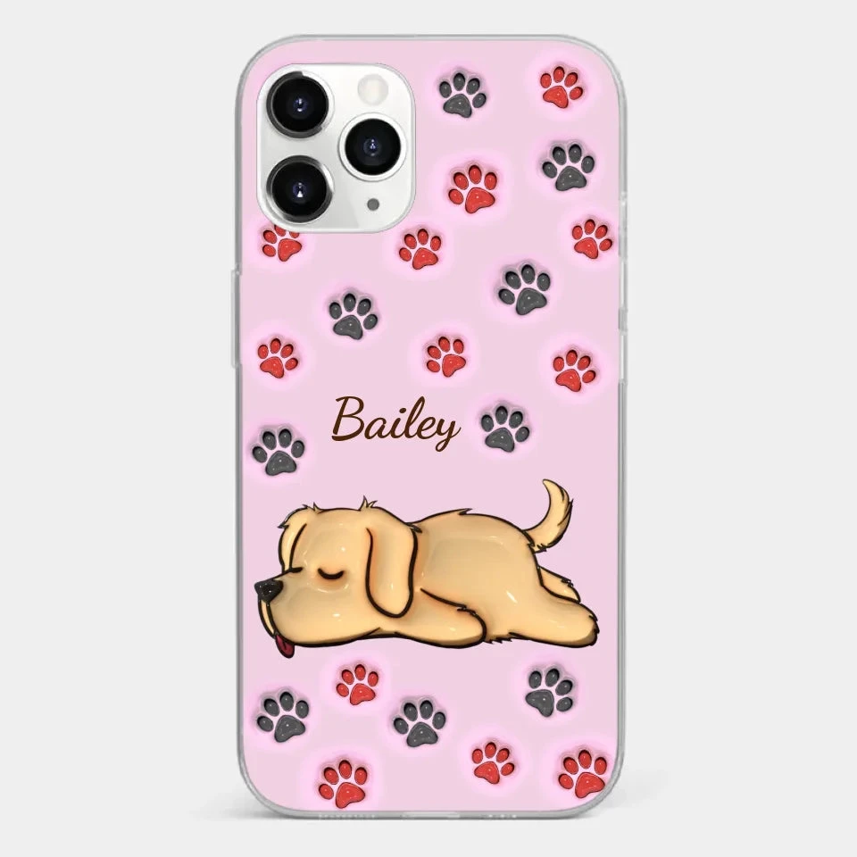 Pawsitively Loved - Dog & Cat Personalized Custom 3D Inflated Effect Printed Clear Phone Case - Gift For Pet Owners, Pet Lovers 7 Pawsitively Loved - Dog & Cat Personalized Custom 3D Inflated Effect Printed Clear Phone Case - Gift For Pet Owners, Pet Lovers - Image 7