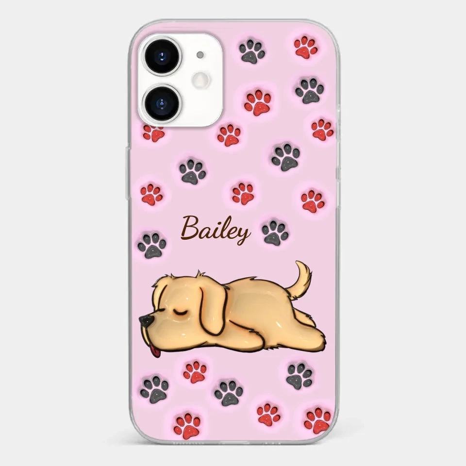 Pawsitively Loved - Dog & Cat Personalized Custom 3D Inflated Effect Printed Clear Phone Case - Gift For Pet Owners, Pet Lovers 9 Pawsitively Loved - Dog & Cat Personalized Custom 3D Inflated Effect Printed Clear Phone Case - Gift For Pet Owners, Pet Lovers - Image 9