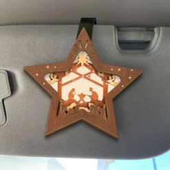 Bring Love And Hope Into Your Daily Drive - Family Personalized Custom Car Visor Clip - Gift For Yourself, Best Friends, Siblings, Family Members