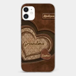 Grandma’s Sweethearts - Family Personalized Custom Clear Phone Case - Gift For Mom, Grandma -Pawfect House Sale 6787980c29f3a 3f43e144 ca98 438d bc8f 9c2f6e32e456