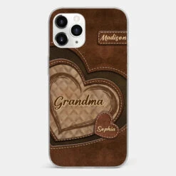 Grandma’s Sweethearts - Family Personalized Custom Clear Phone Case - Gift For Mom, Grandma -Pawfect House Sale 6787980dd10b8 429bea0b 17a8 4f2b 961e 8336d6ebe14c