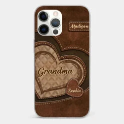 Grandma’s Sweethearts - Family Personalized Custom Clear Phone Case - Gift For Mom, Grandma -Pawfect House Sale 6787981072271 3bb4d527 20e8 423c 9060 036f28f8d548