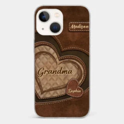 Grandma’s Sweethearts - Family Personalized Custom Clear Phone Case - Gift For Mom, Grandma -Pawfect House Sale 678798173e06d 2b7ee6b7 20cf 41b8 9c3d 55de65ce58b7