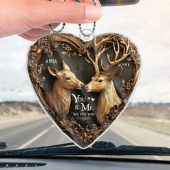 You & Me, We Got This - Couple Personalized Custom Car Ornament - Acrylic Custom Shaped - Gift For Husband Wife, Anniversary -Pawfect House Sale 678799db2edc3