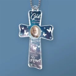 Custom Photo Always Have You In My Heart, Never Forget - Memorial Personalized Custom Car Ornament - Acrylic Custom Shaped - Sympathy Gift For Family Members -Pawfect House Sale 678f01eec6e4d