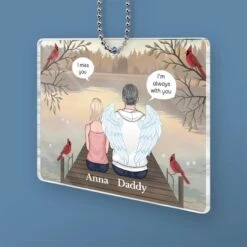 I’ll Be The Star That Lights Your Path - Memorial Personalized Custom Car Ornament - Acrylic Custom Shaped - Sympathy Gift For Family Members -Pawfect House Sale 678f0935a3691