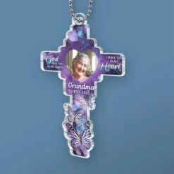 Custom Photo Deeply Love You - Memorial Personalized Custom Car Ornament - Acrylic Custom Shaped - Sympathy Gift For Family Members -Pawfect House Sale 678f0e9d1246e