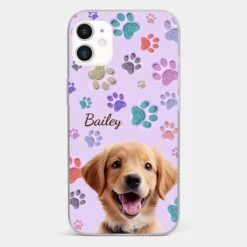 Custom Photo Pawsitively In Love - Dog & Cat Personalized Custom 3D Inflated Effect Printed Clear Phone Case - Gift For Pet Owners, Pet Lovers -Pawfect House Sale 678f5e429f5ff 07a36f1d 255e 4f09 963b 2a8b3502c463
