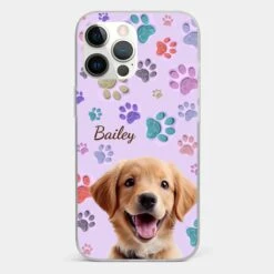 Custom Photo Pawsitively In Love - Dog & Cat Personalized Custom 3D Inflated Effect Printed Clear Phone Case - Gift For Pet Owners, Pet Lovers -Pawfect House Sale 678f5e5c0cfb0 96e455d4 0ade 48ac bfa5 343070bfa367