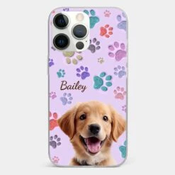 Custom Photo Pawsitively In Love - Dog & Cat Personalized Custom 3D Inflated Effect Printed Clear Phone Case - Gift For Pet Owners, Pet Lovers -Pawfect House Sale 678f5e6928160 6e48512e ce13 412d 8c76 6b8dd6d2a8c5
