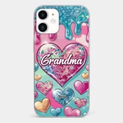 A Grandmother’s Heart Holds Forever Love - Family Personalized Custom 3D Inflated Effect Printed Clear Phone Case - Gift For Mom, Grandma -Pawfect House Sale 678f983e75dd3 89a5d86c 5f37 4180 8776 d11f0c9203c9