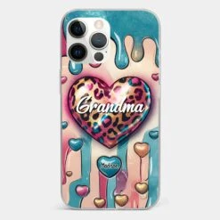 Her Love Is Infinite, Her Bond Unbreakable - Family Personalized Custom 3D Inflated Effect Printed Clear Phone Case - Gift For Mom, Grandma -Pawfect House Sale 678fdbc74a94d f8d6e17f e533 408e 86d0 cf620834ec7f