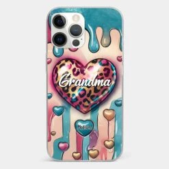 Her Love Is Infinite, Her Bond Unbreakable - Family Personalized Custom 3D Inflated Effect Printed Clear Phone Case - Gift For Mom, Grandma -Pawfect House Sale 678fdbc81f74b acb31a18 fe89 4d33 9152 72a7e670d80f