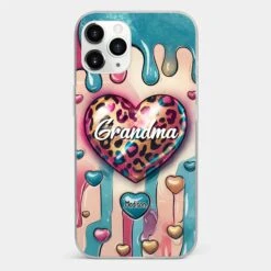 Her Love Is Infinite, Her Bond Unbreakable - Family Personalized Custom 3D Inflated Effect Printed Clear Phone Case - Gift For Mom, Grandma -Pawfect House Sale 678fdbc8f3215 6e2e19c0 2c0f 464a 9a69 12da7315b2c6