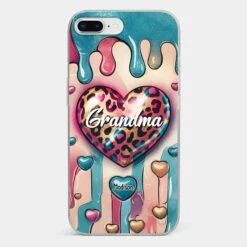 Her Love Is Infinite, Her Bond Unbreakable - Family Personalized Custom 3D Inflated Effect Printed Clear Phone Case - Gift For Mom, Grandma -Pawfect House Sale 678fdbc96c9b9 a3b3aa79 1a28 44b7 8e21 7e906469917f