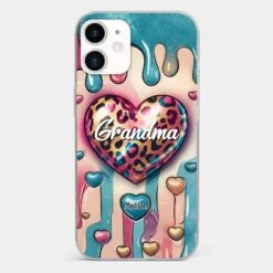 Her Love Is Infinite, Her Bond Unbreakable - Family Personalized Custom 3D Inflated Effect Printed Clear Phone Case - Gift For Mom, Grandma -Pawfect House Sale 678fdbca0d13c b39b72a8 bc4b 4b65 8a70 fd409f1e7bc3