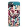 Her Love Is Infinite, Her Bond Unbreakable - Family Personalized Custom 3D Inflated Effect Printed Clear Phone Case - Gift For Mom, Grandma