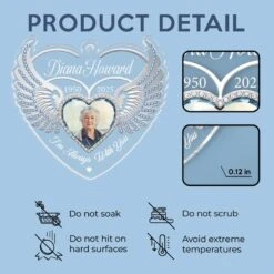 Custom Photo One Day With You, Forever With You - Memorial Personalized Custom Car Ornament - Acrylic Custom Shaped - Sympathy Gift For Family Members -Pawfect House Sale 6790581a20c26